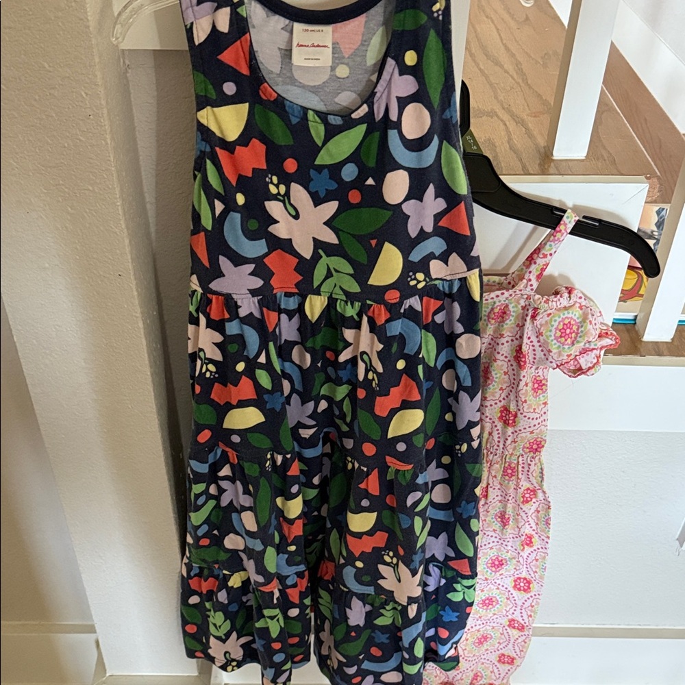 Hanna Andersson Multicolor Floral Kids Dress
